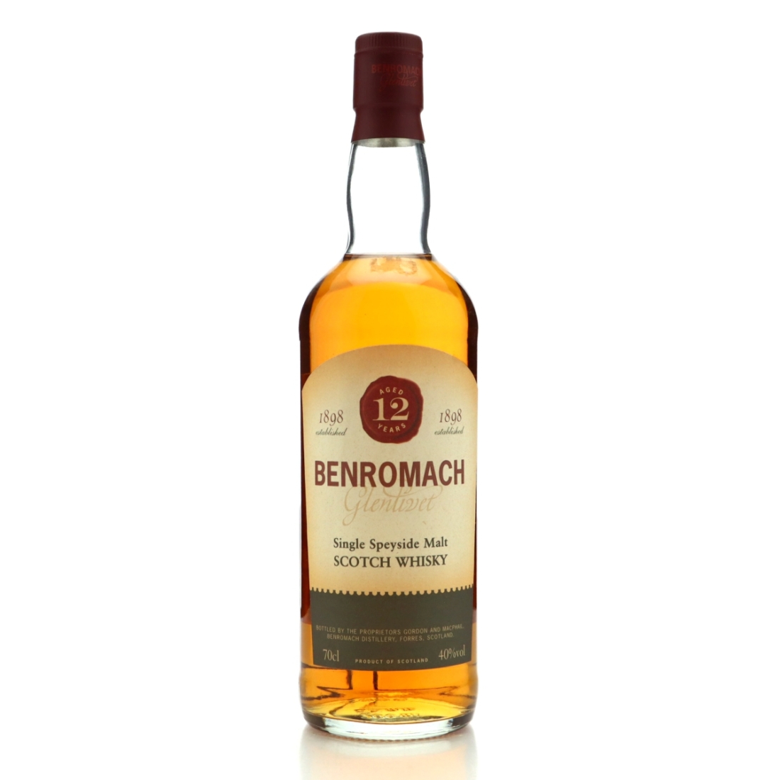 Benromach 12 Year Old early 2000s