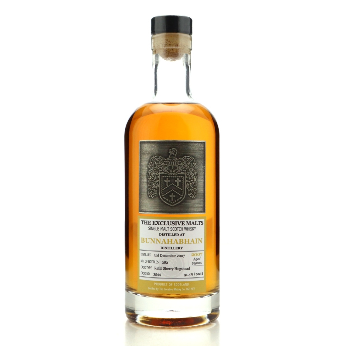 Bunnahabhain 2007 Exclusive Malts 9 Year Old