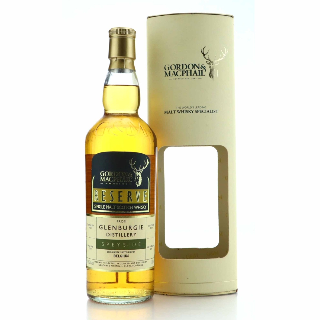 Glenburgie 2002 Gordon and MacPhail Exclusive / Belgium