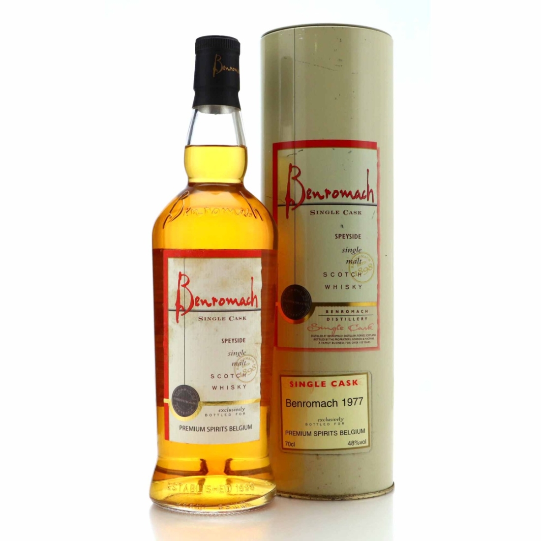 Benromach 1977 Single Cask #1470 / Premium Spirits Belgium