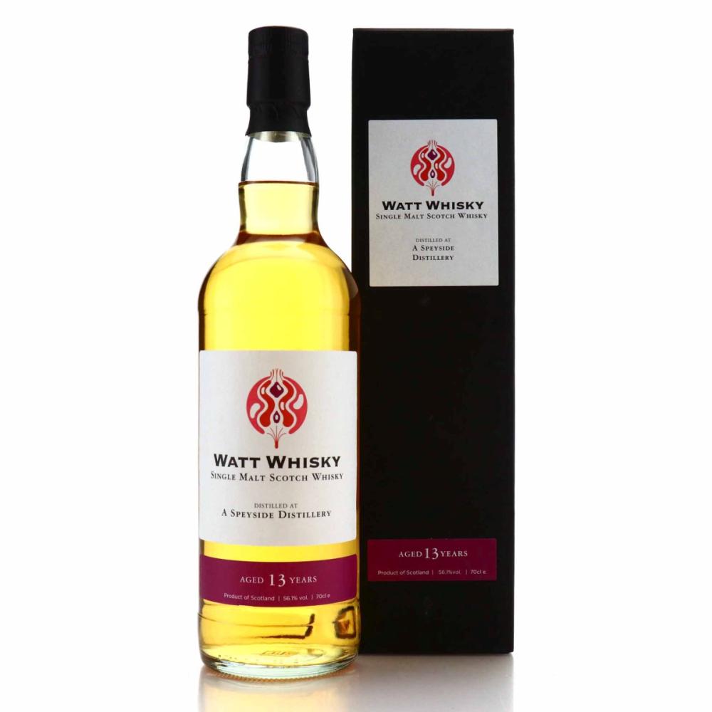 Speyside Single Malt 2009 Watt Whisky 13 Year Old