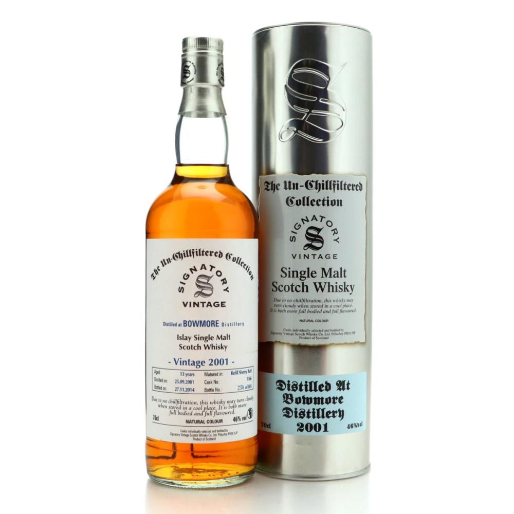 Bowmore 2001 Signatory Vintage 13 Year Old