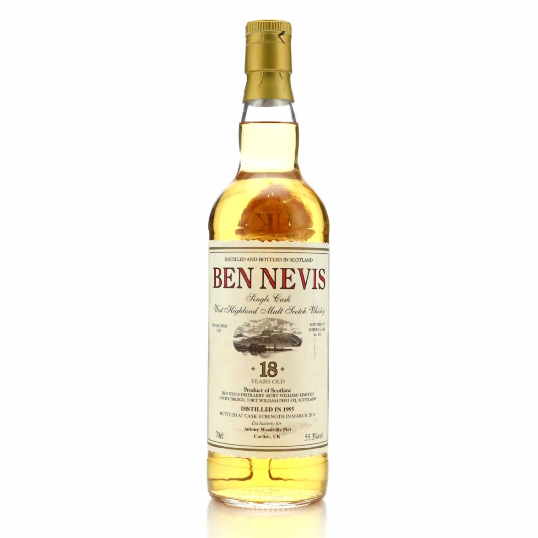 Ben Nevis 1995 Single Sherry Cask 18 Year Old #922