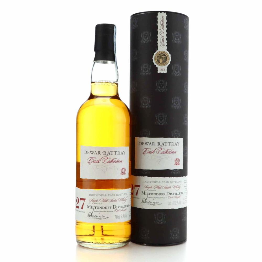 Miltonduff 1980 Dewar Rattray 27 Year Old