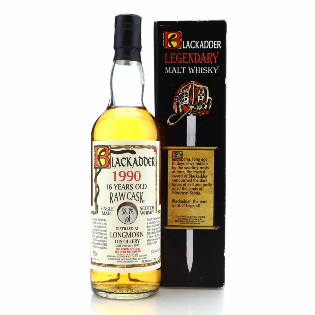 Longmorn 1990 Blackadder 16 Year Old
