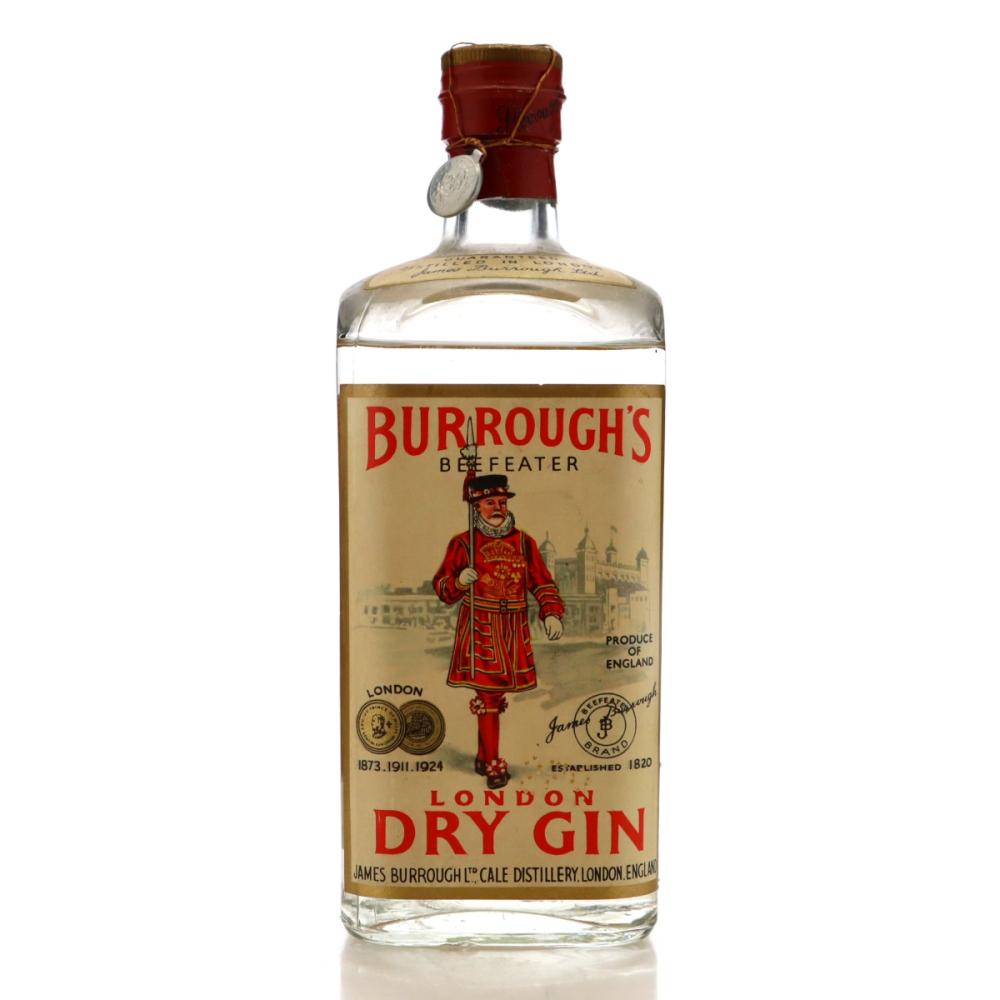 Beefeater Burrough's London Dry Gin circa 1960s