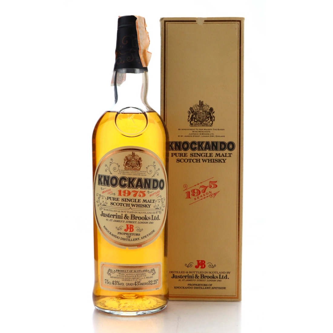 Knockando 1975 bottled 1987