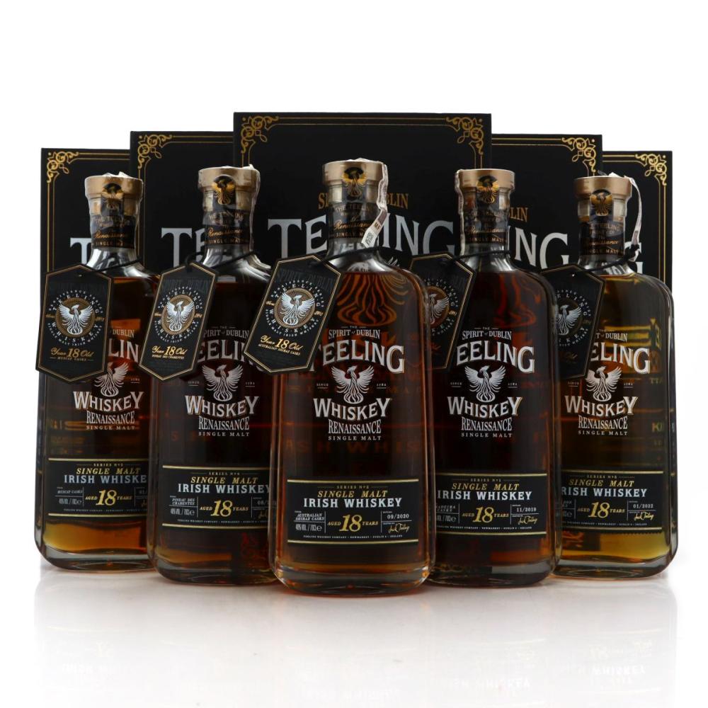 Teeling Whiskey Renaissance Series No.1-5 5 X 70cl