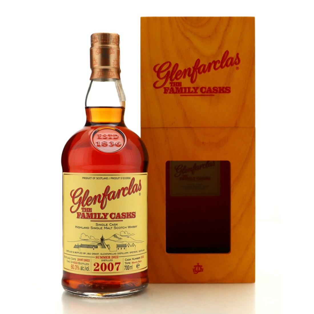 Glenfarclas 2007 Family Cask #553