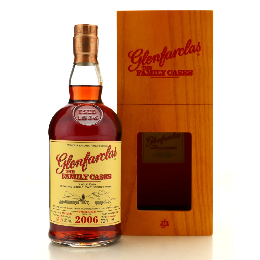 Glenfarclas 2006 Family Cask #2526 / Summer 2022