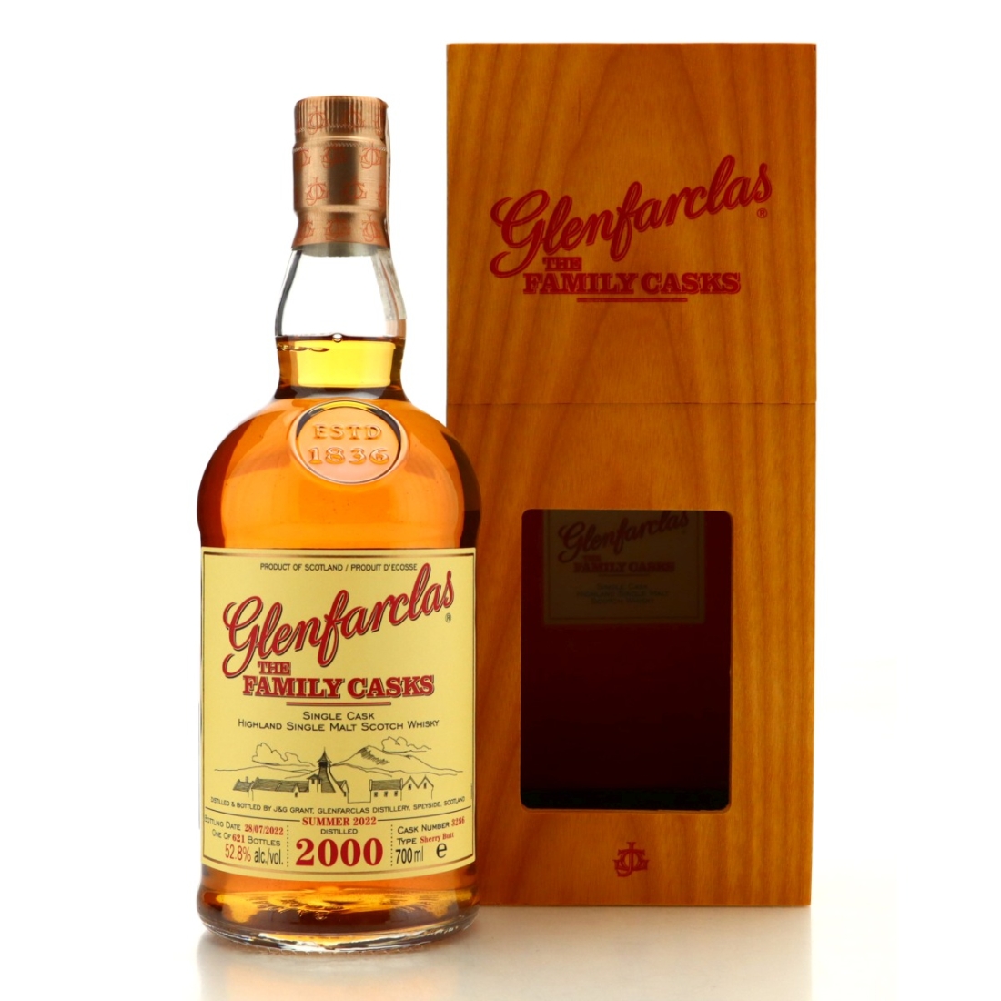 Glenfarclas 2000 Family Cask #3286