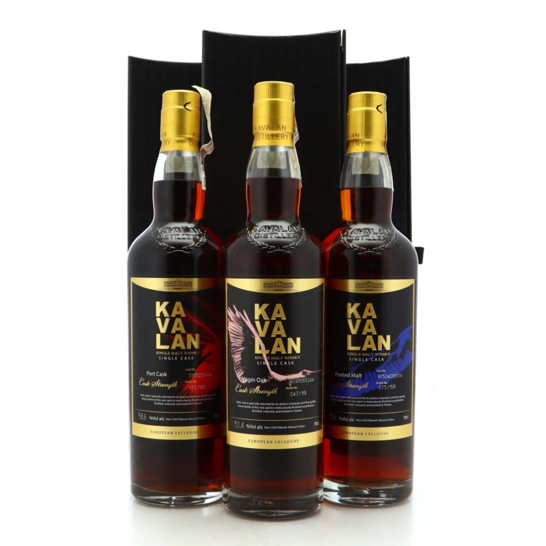 Kavalan Fauna Series 3 x 70cl / European Exclusive