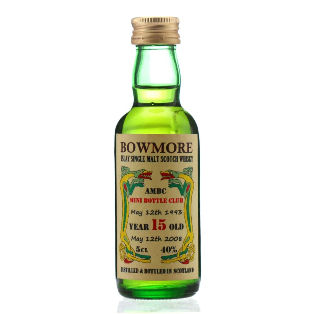 Bowmore 1993 Mini Bottle Club 15 Year Old 5cl