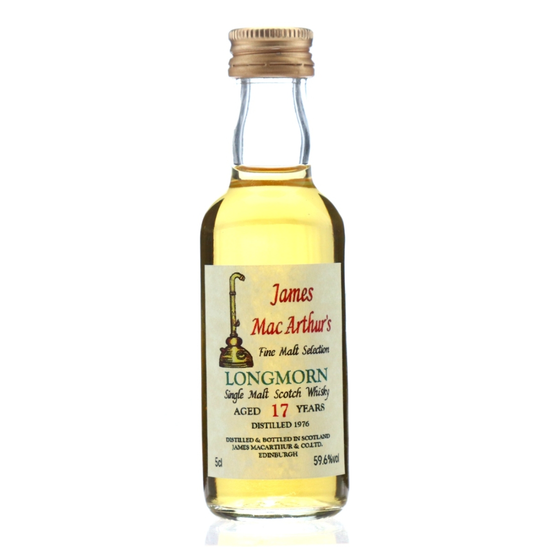 Longmorn 1976 James MacArthur 17 Year Old Miniature