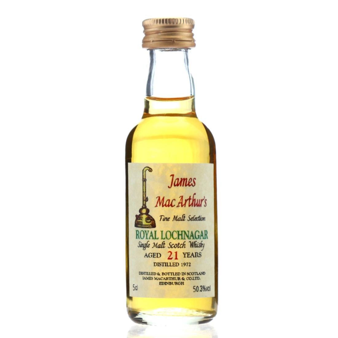 Royal Lochnagar 1972 James MacArthur 21 Year Old Miniature