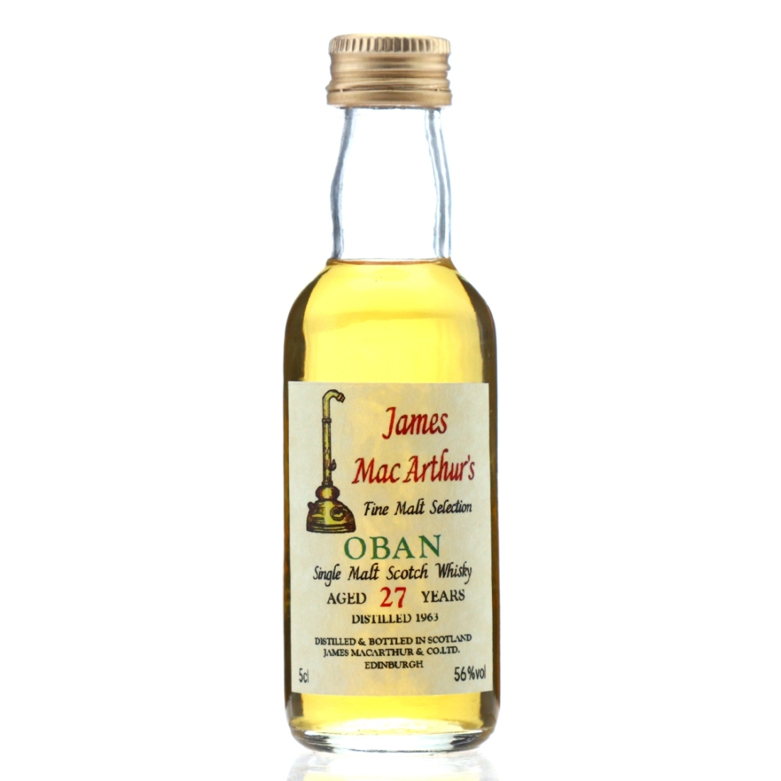 Oban 1963 James MacArthur 27 Year Old Miniature