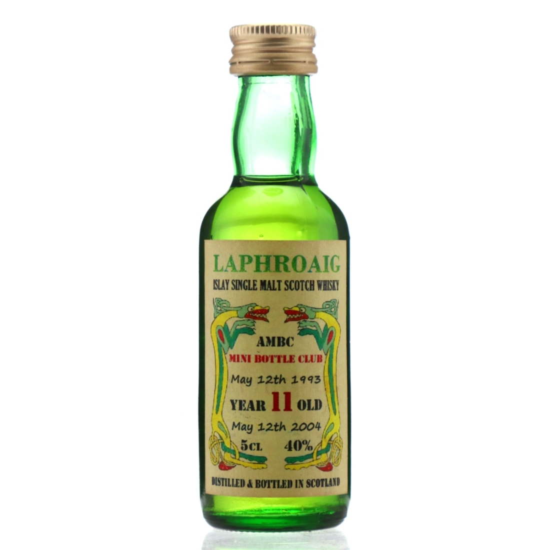 Laphroaig 1993 Mini Bottle Club 11 Year Old 5cl