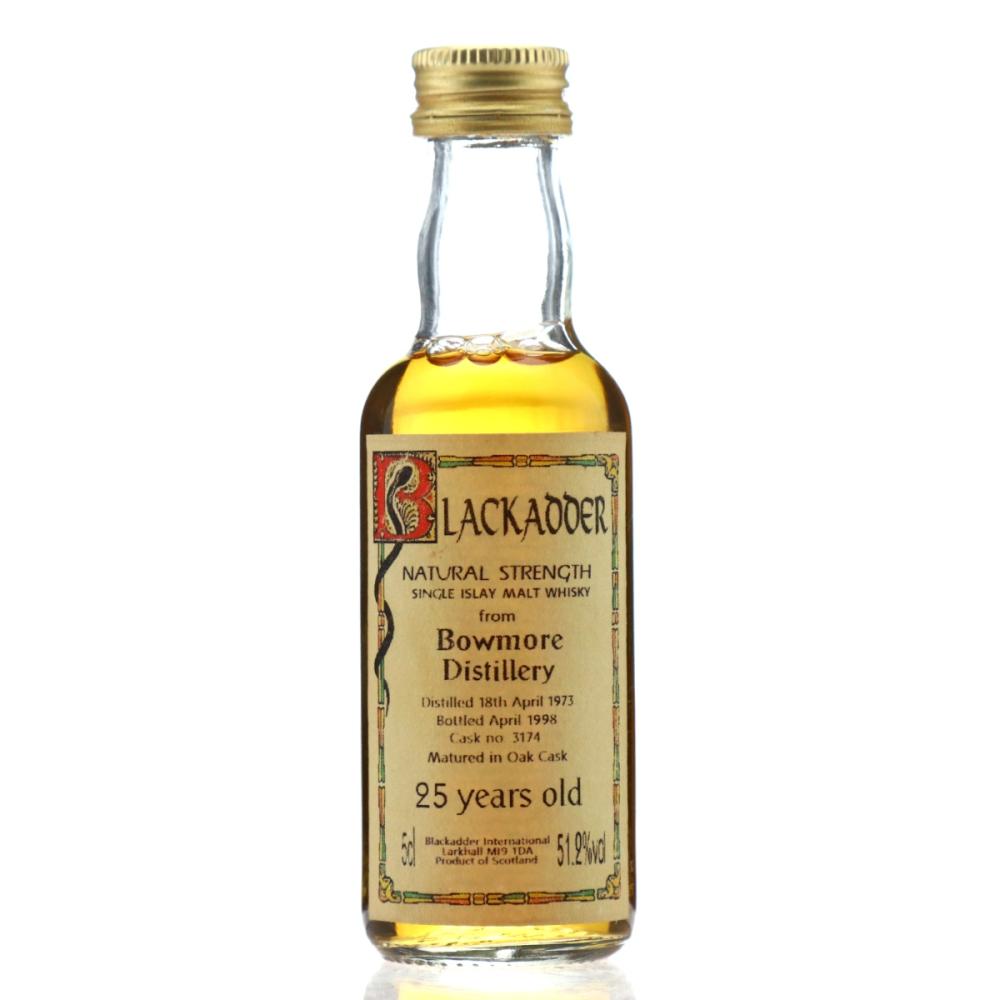 Bowmore 1973 Blackadder 25 Year Old Natural Strength Miniature