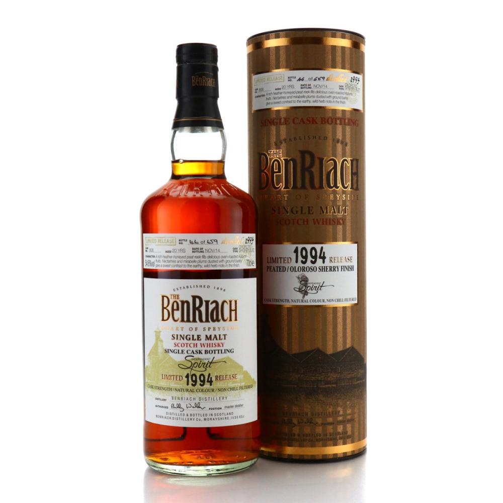 Benriach 1994 Single Cask 20 Year Old #806 / Independent Spirit