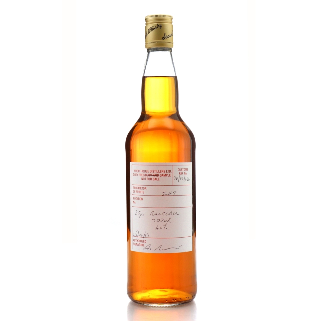Balblair 25 Year Old Duty Free Sample 70cl