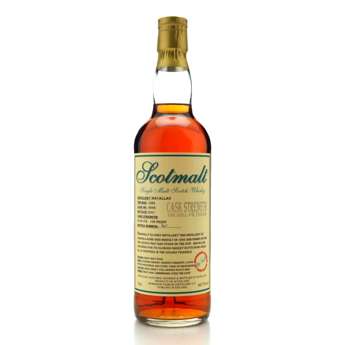 Macallan 1989 Scotmalt