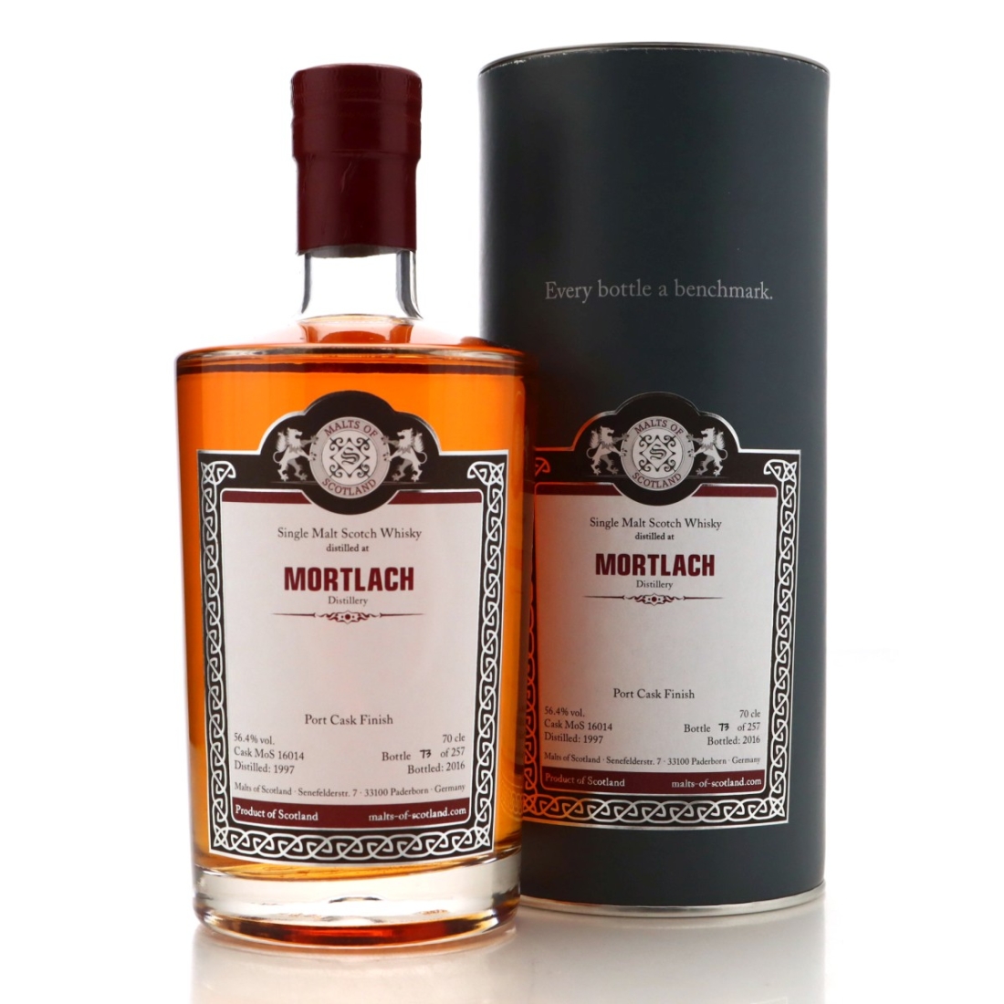 Mortlach 1997 Malts of Scotland Port Cask Finish