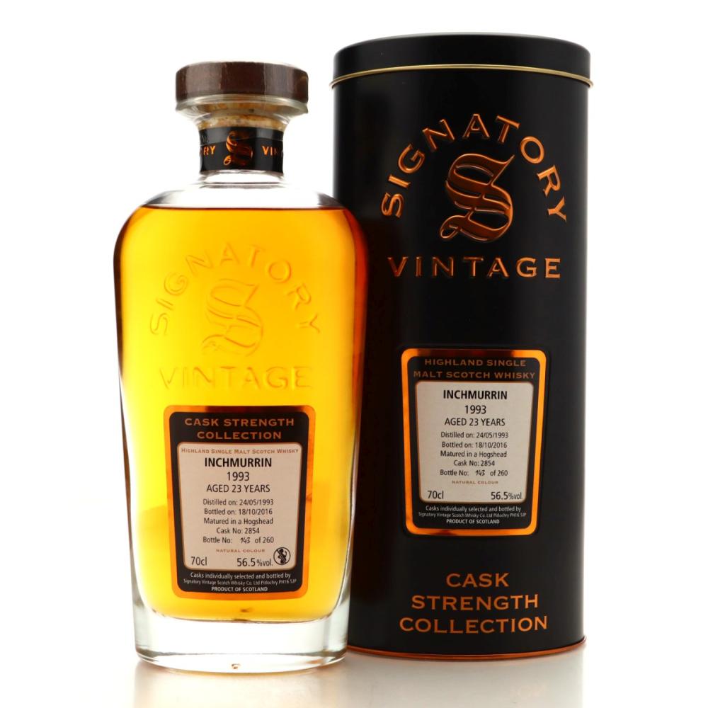 Inchmurrin 1993 Signatory Vintage 23 Year Old Cask Strength