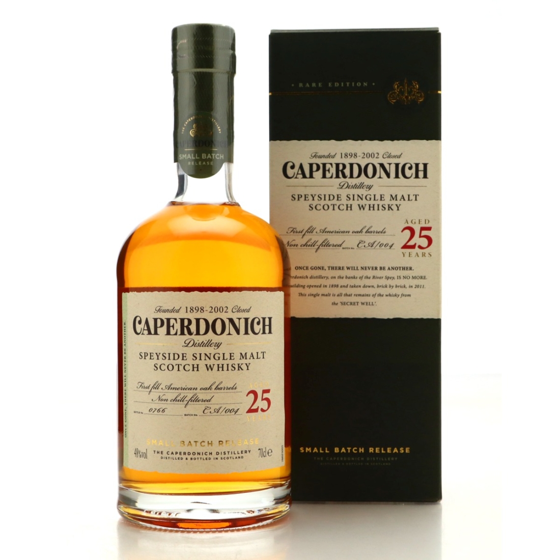 Caperdonich 25 Year Old Small Batch Release / Batch #004