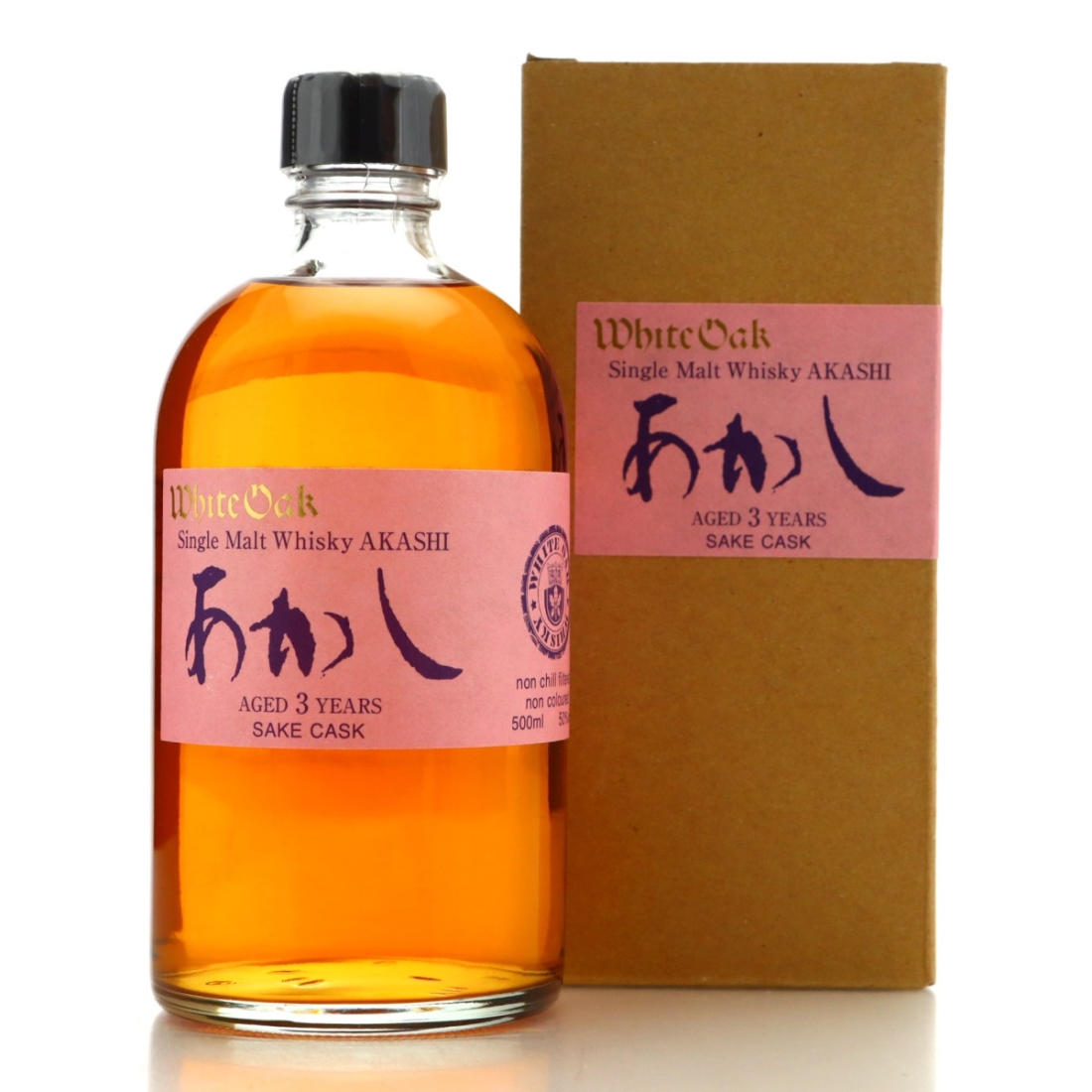 White Oak 3 Year Old Akashi 50cl / Sake Cask