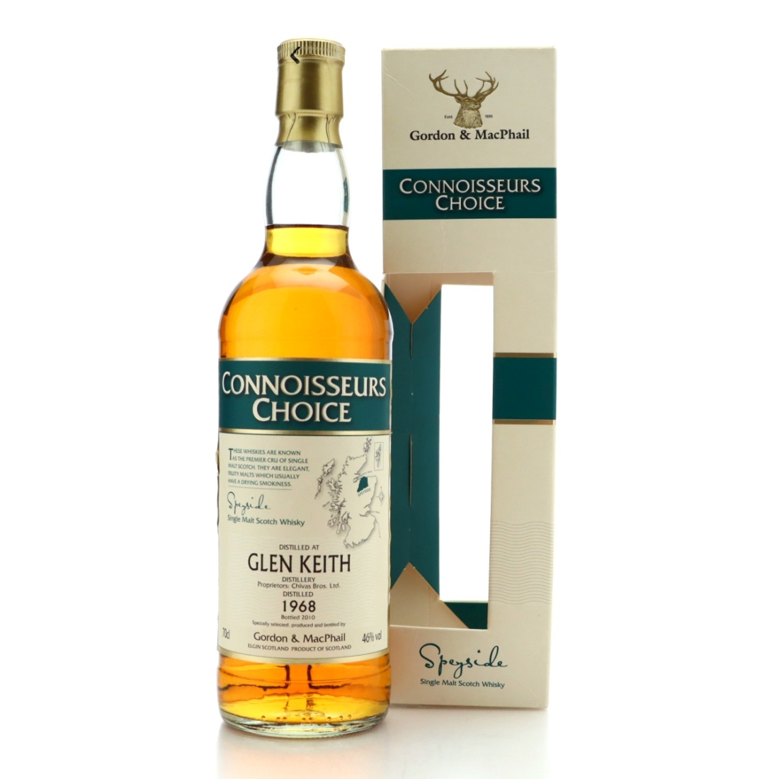 Glen Keith 1968 Gordon and MacPhail bottled 2010