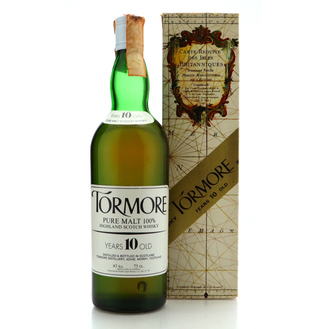 Tormore 10 Year Old 1970s / Dreher Import