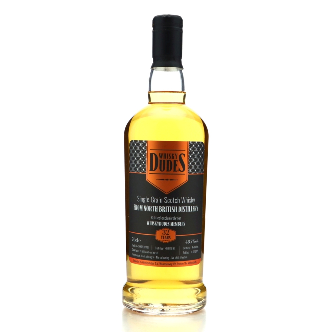 North British 1991 Whisky Dudes 32 Year Old