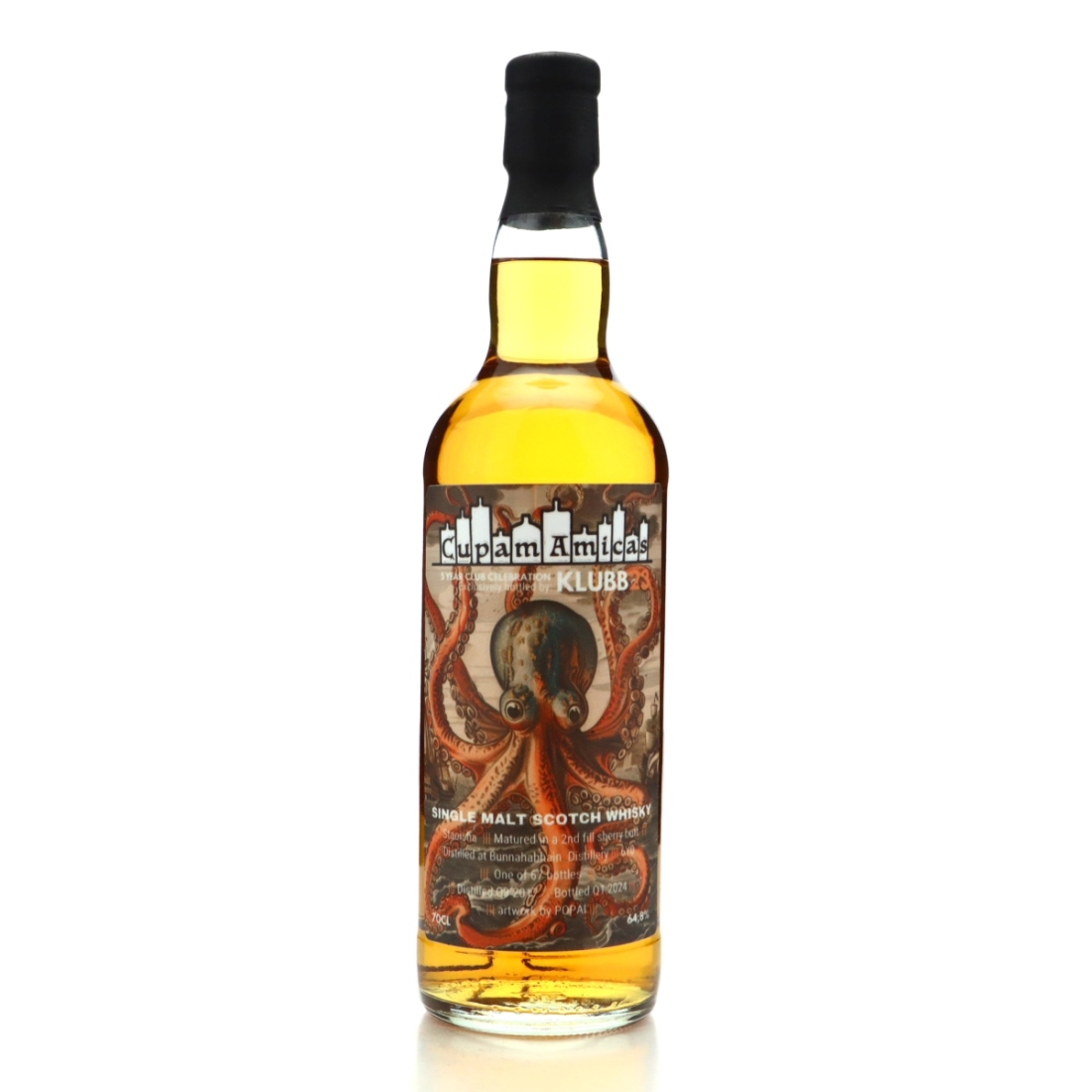 Bunnahabhain Staoisha 2017 Klubb 23 6 Year Old / Cupam Amicas 5th Anniversary