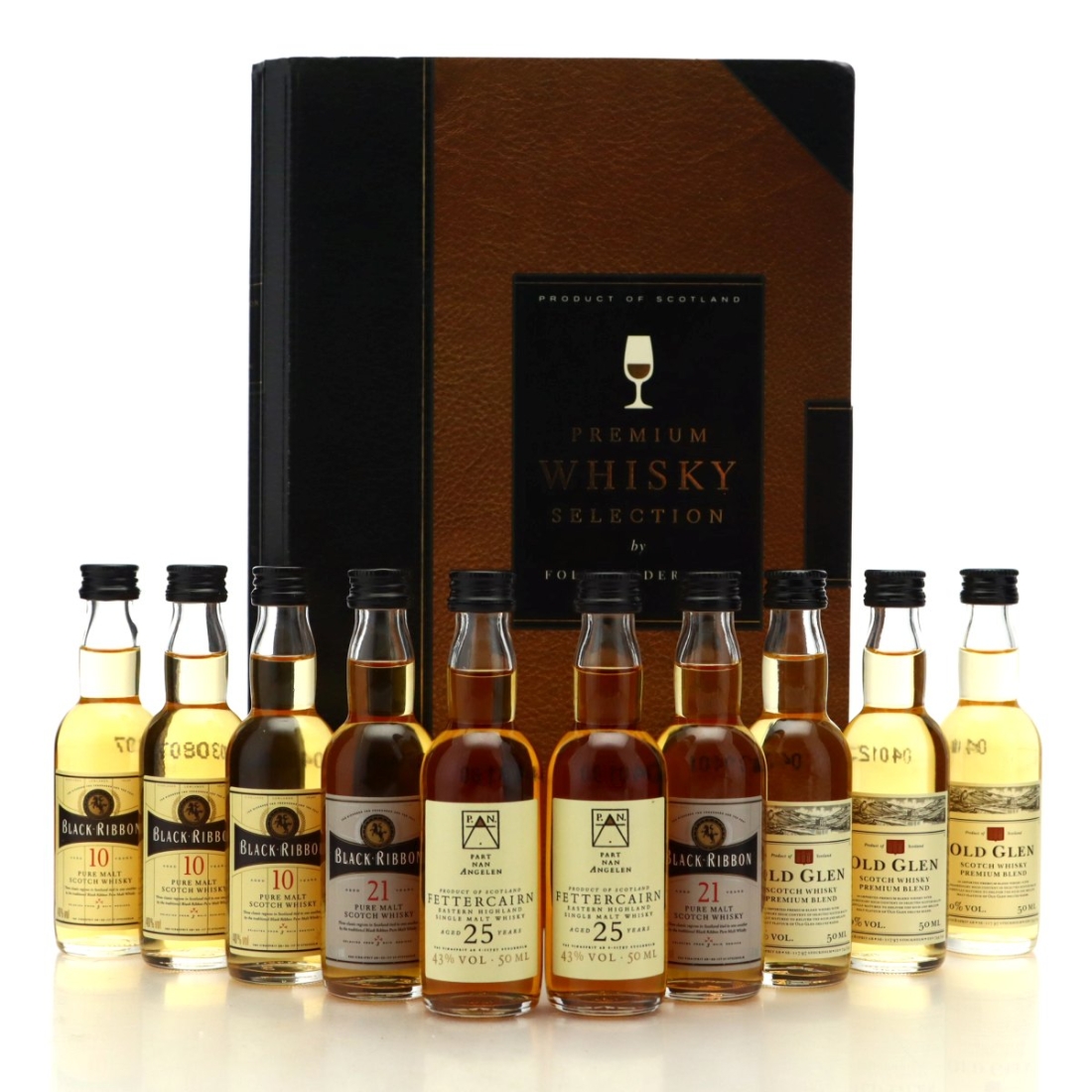 Folke Andersson Premium Whisky Selection 10 x 5cl