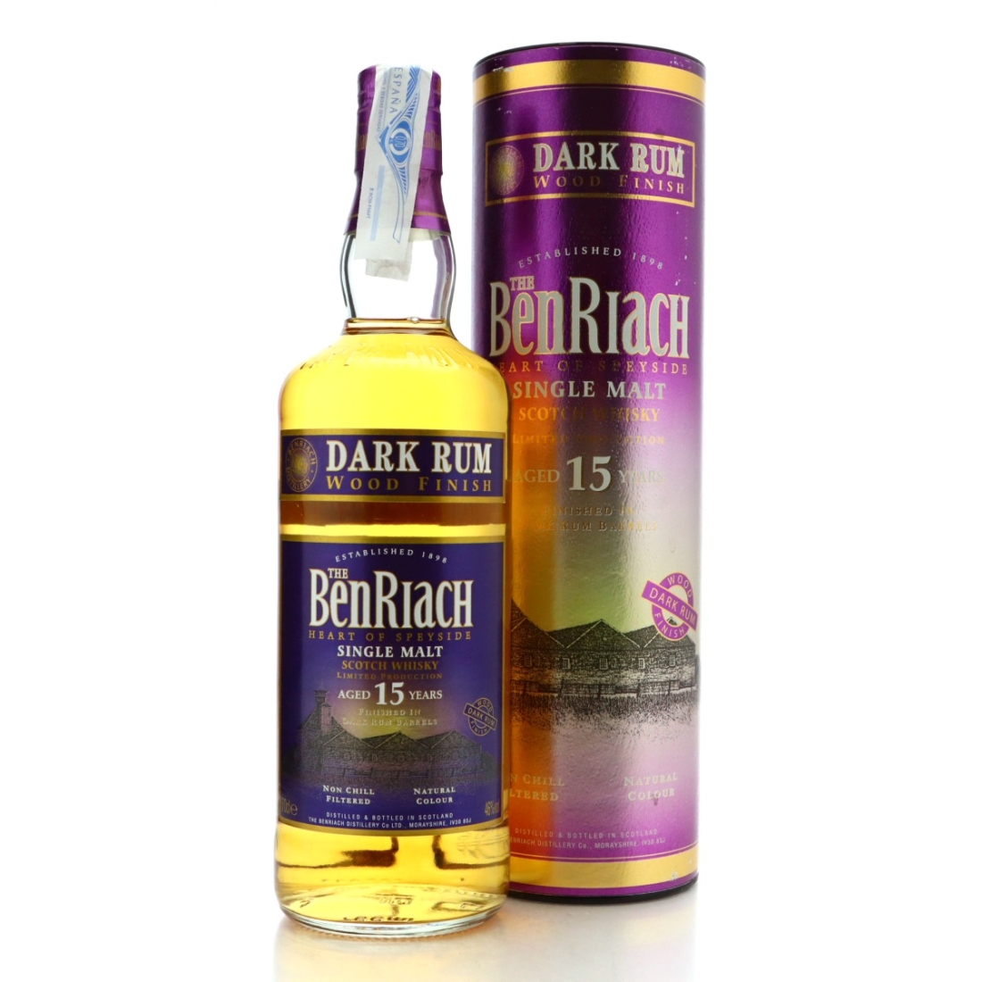 Benriach 15 Year Old Dark Rum Wood Finish