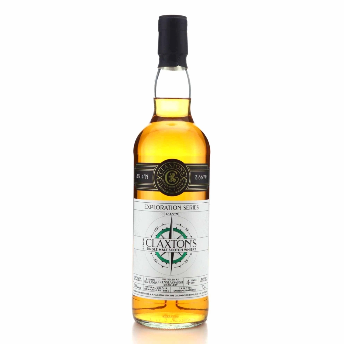 Glenglassaugh 2018 Claxton's 4 Year Old