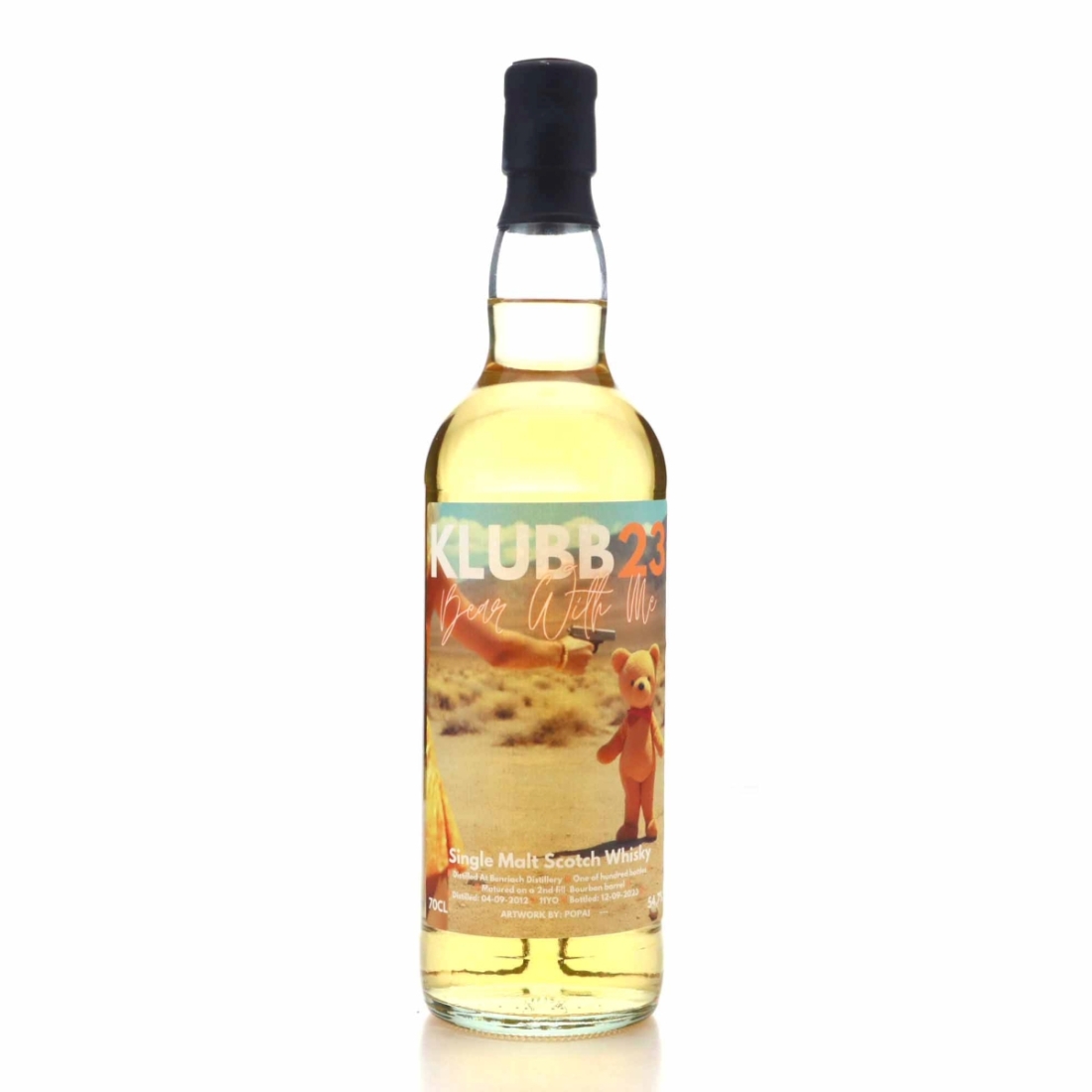 Benriach 2012 '3006' Whisky 11 Year Old / Klubb 23