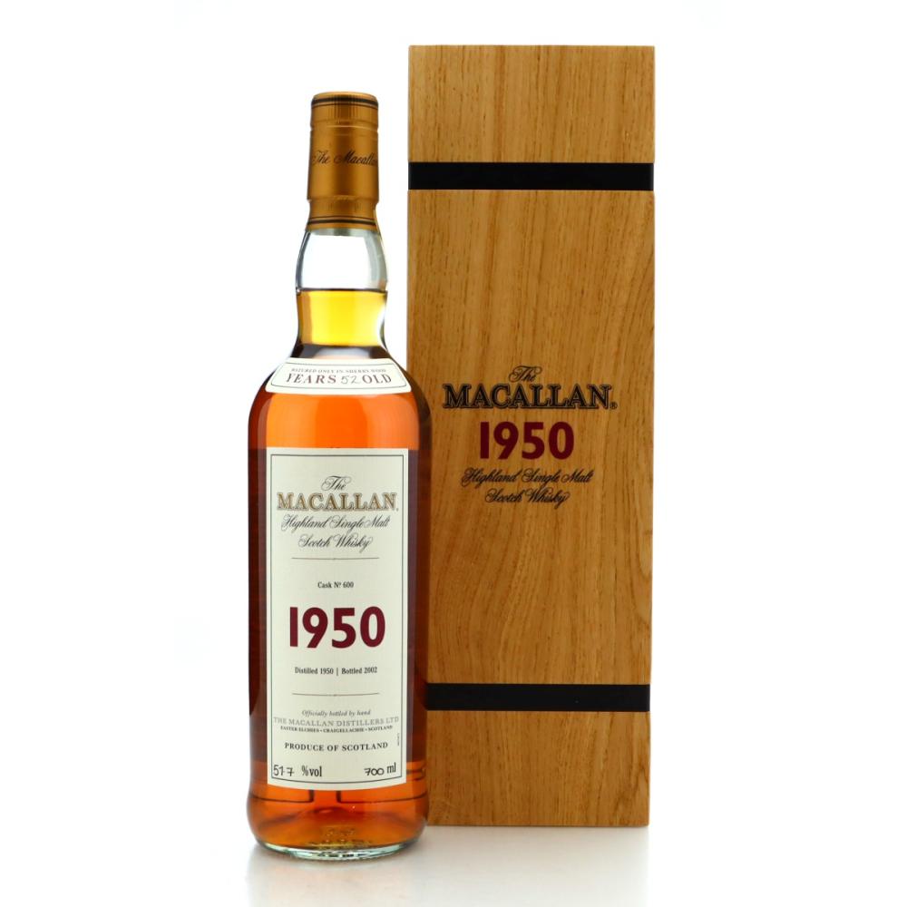 Image for Macallan 1950 Fine and Rare 52 Year Old #600