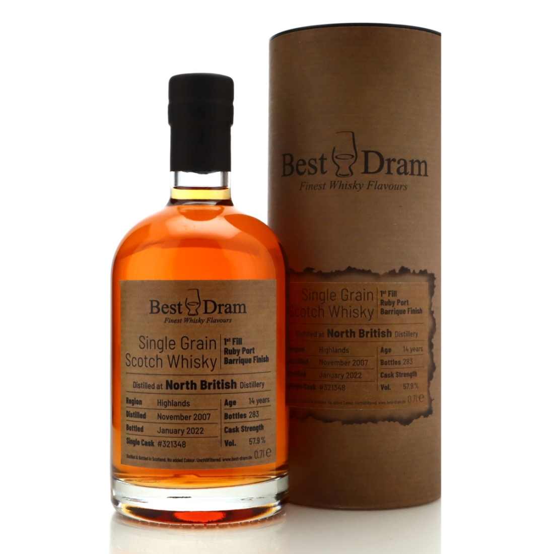 North British 2007 Best Dram 14 Year Old / Kirsch Import