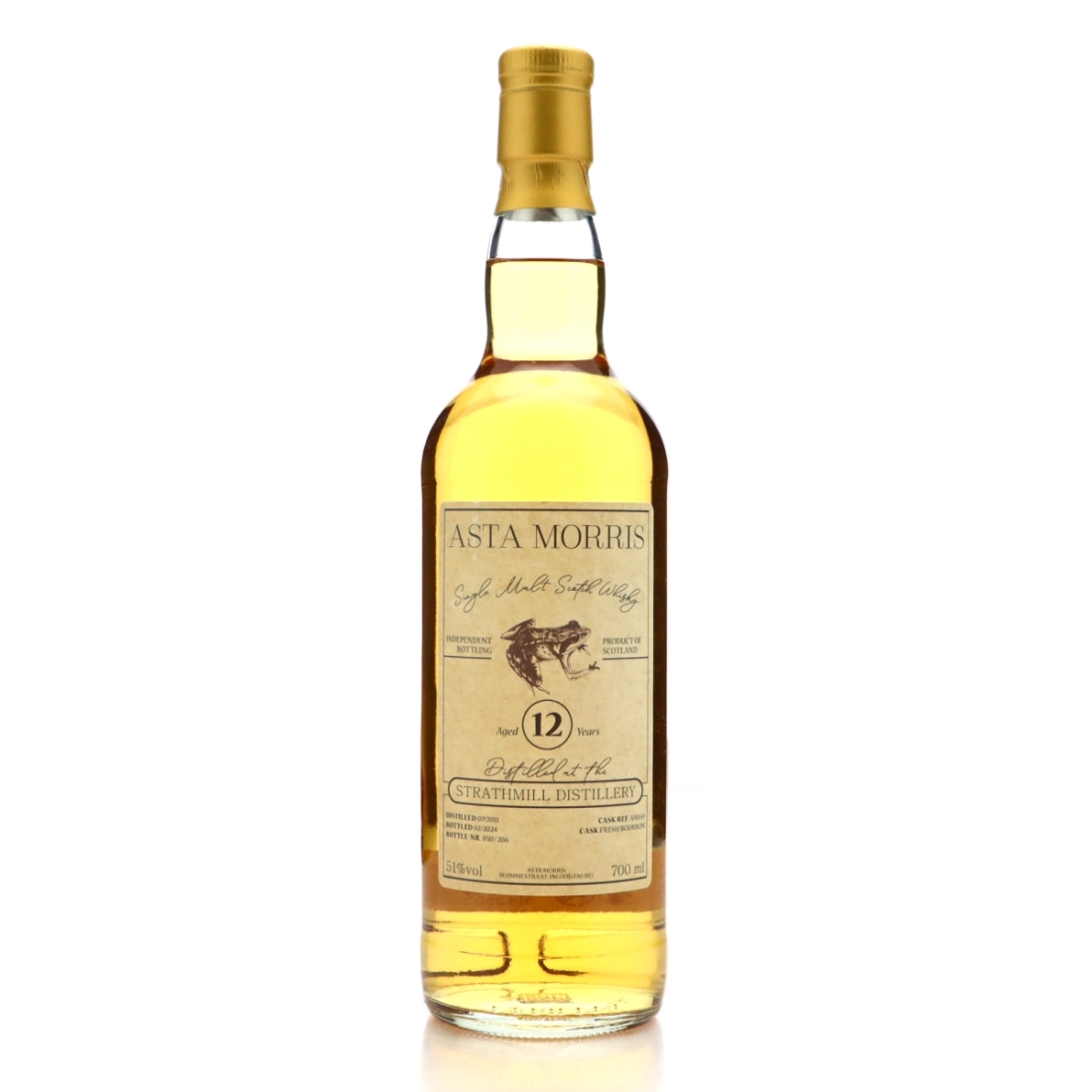 Strathmill 2011 Asta Morris 12 Year Old