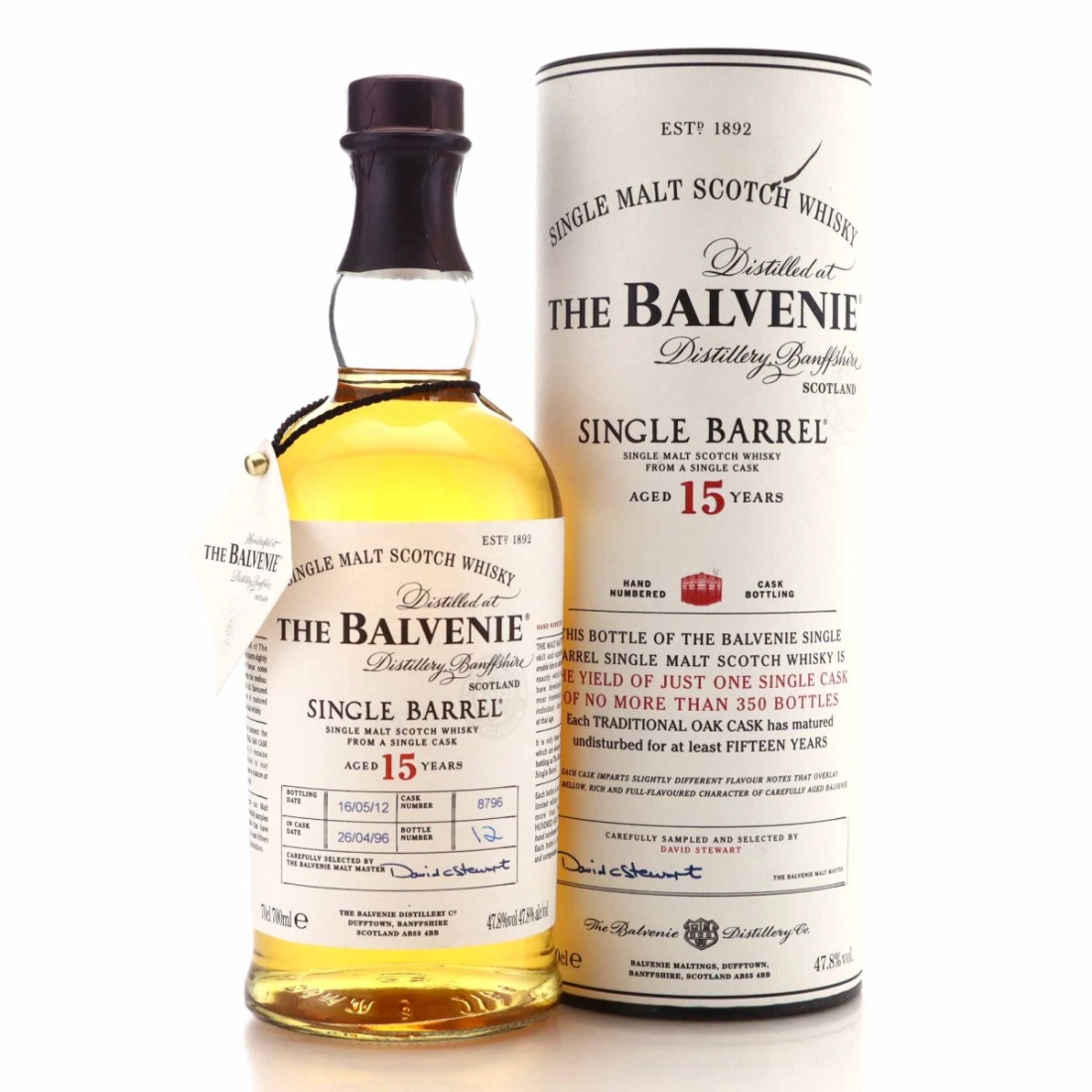 Balvenie 1996 Single Barrel 15 Year Old #8796