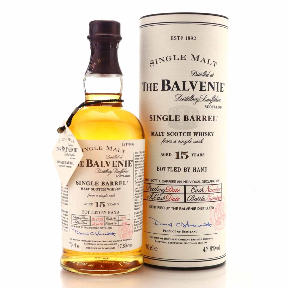 Balvenie 1988 Single Barrel 15 Year Old #5718