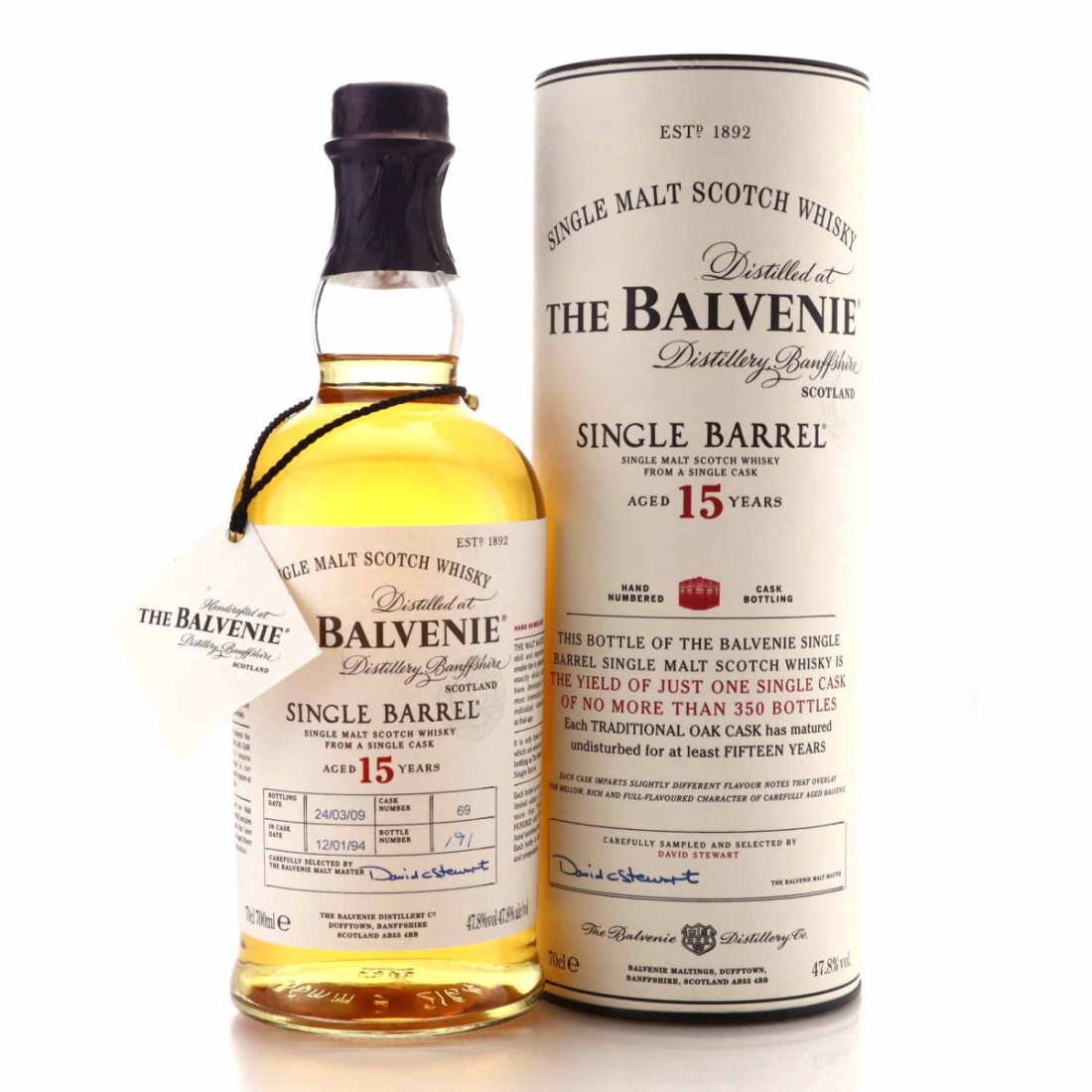 Balvenie 1994 Single Barrel 15 Year Old #69