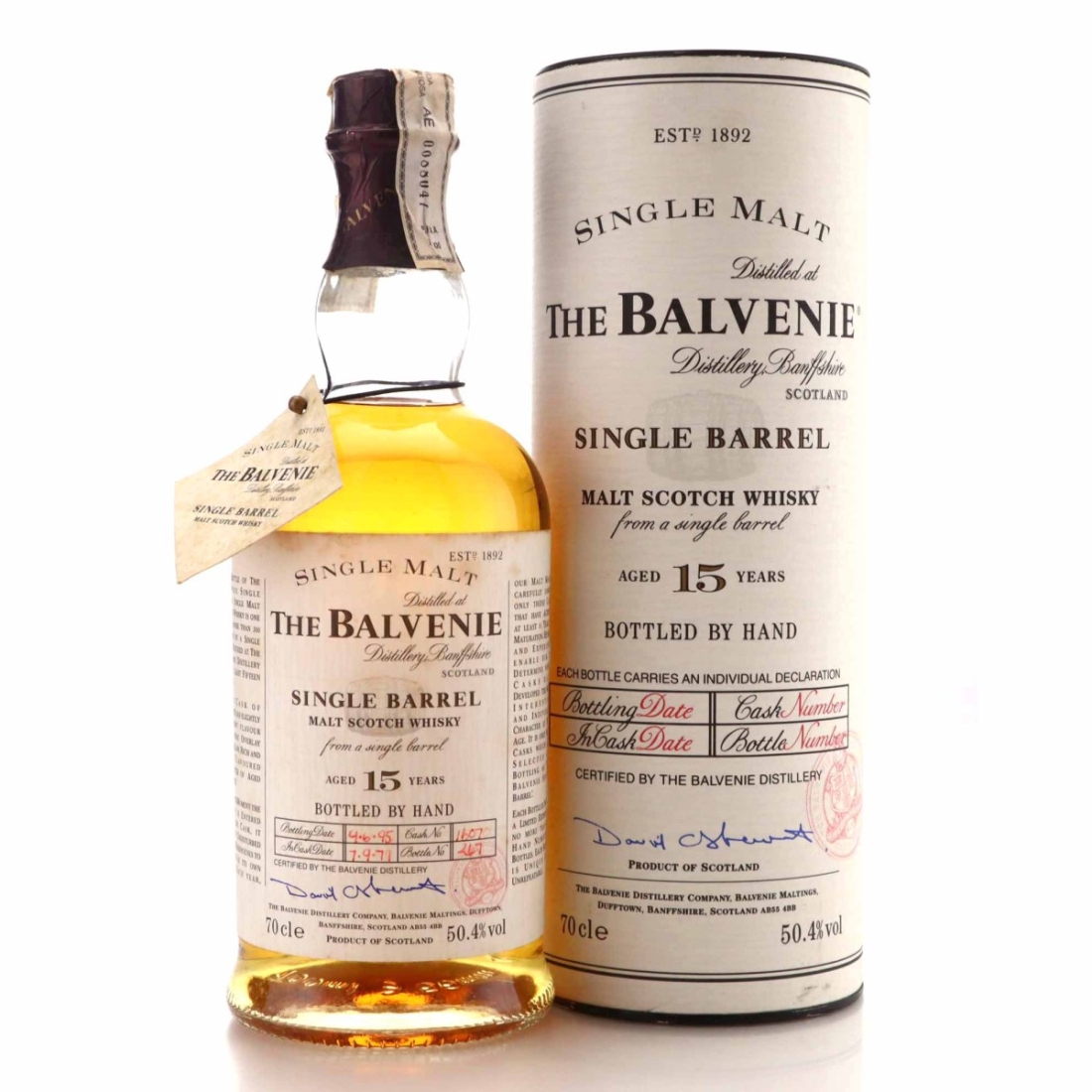Balvenie 1979 Single Barrel 15 Year Old #16070