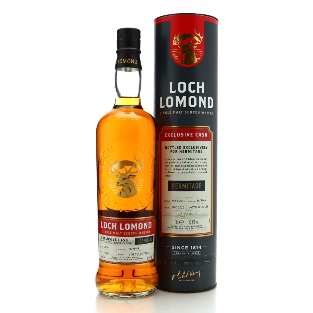 Loch Lomond 2010 Single Cask #18/414-4 / Hermitage