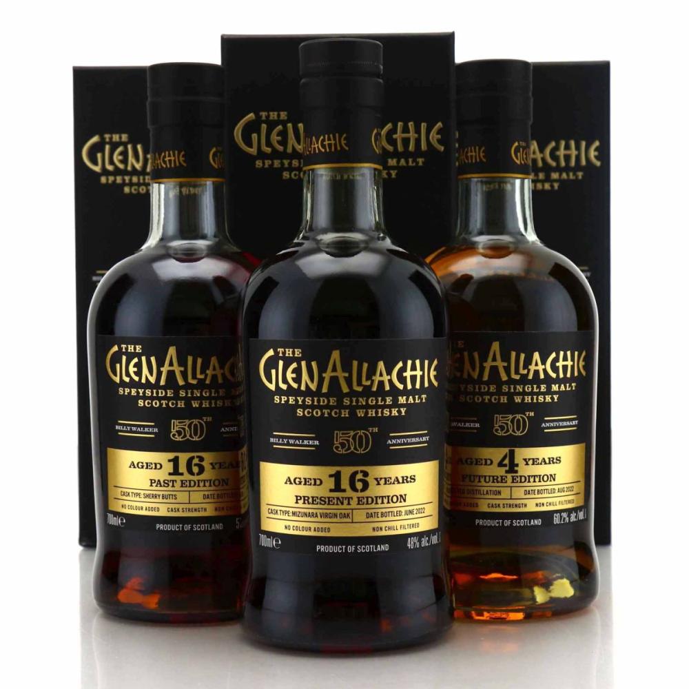 Glenallachie Billy Walker 50th Anniversary 3 x 70cl
