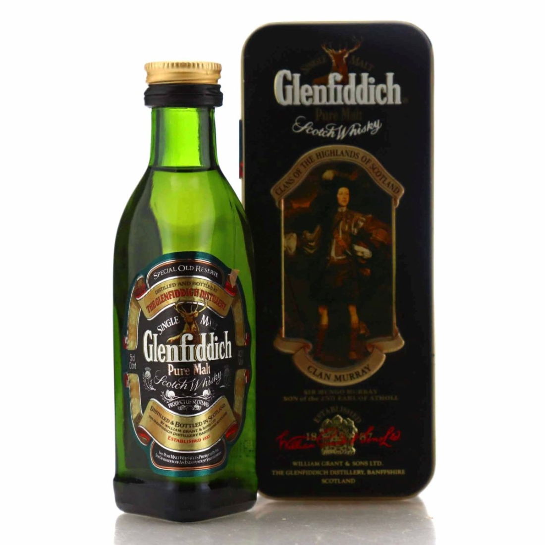 Glenfiddich Clans of the Highlands 1990s / Clan Murray 5cl