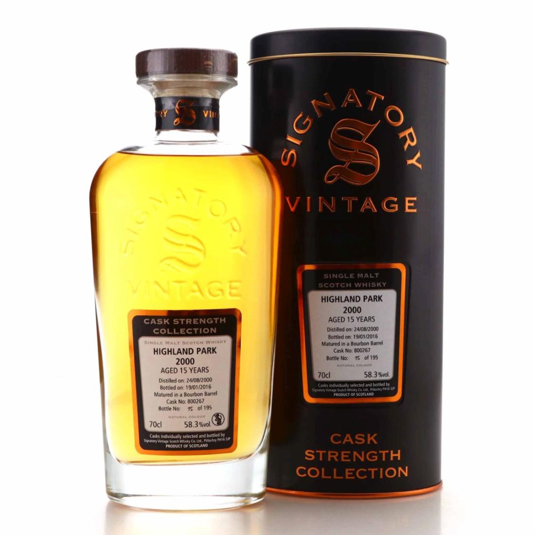 Highland Park 2000 Signatory Vintage 15 Year Old