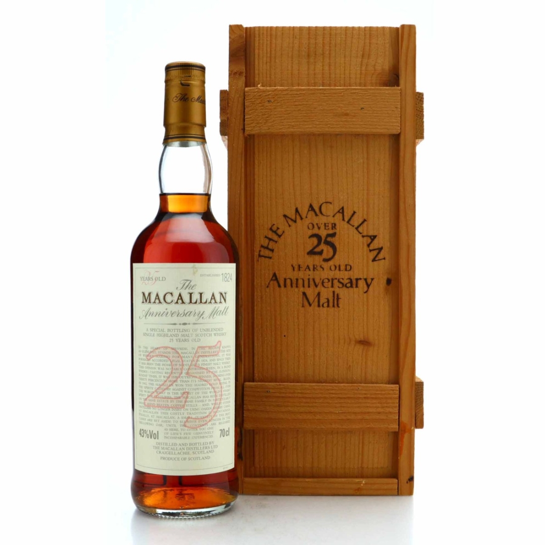 Image for Macallan 25 Year Old Anniversary Malt early 2000s