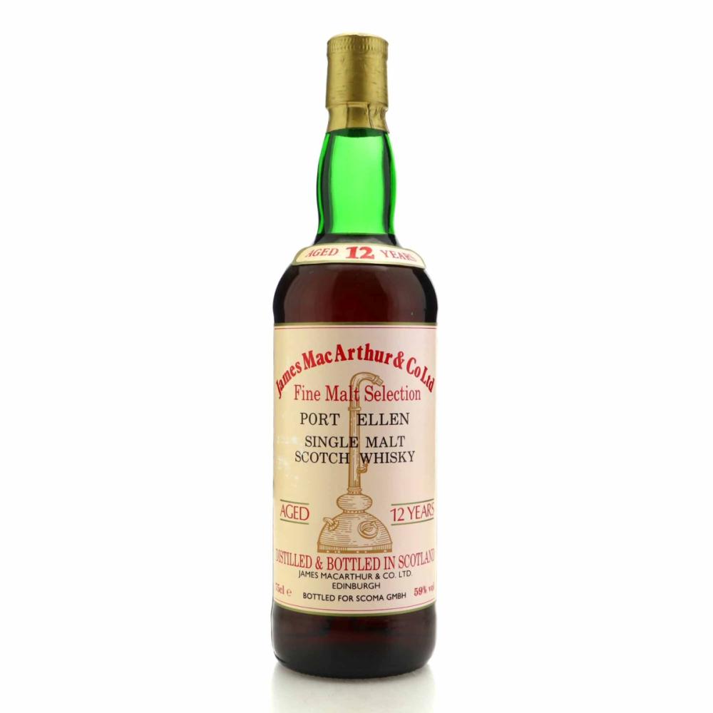 Image for Port Ellen 12 Year Old James MacArthur Cask Strength 59% / Scoma
